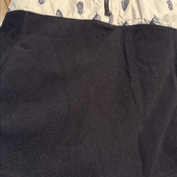 The North Face Black and White Pinecone Fleece Jacket - Picture 4 of 8